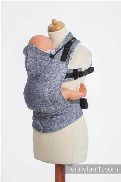 LennyLamb Nosidełko ergonomiczne Denim Blue Baby Size