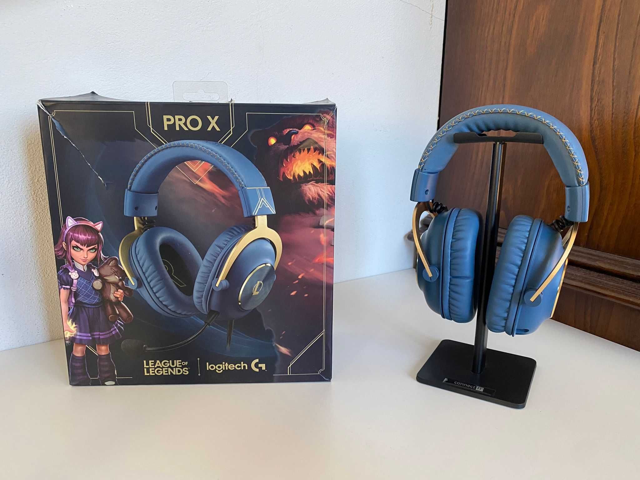 Headset Logitech G Pro X League Of Legends Edition