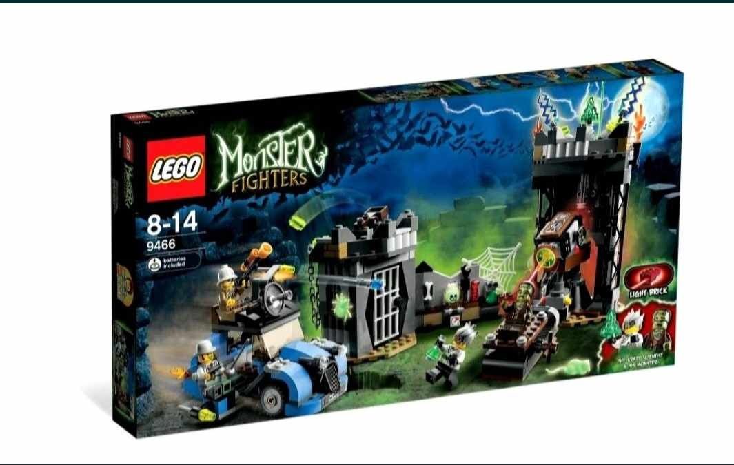 Lego 9466 Monster Fighters The Crazy Scientist & His Monster bdb