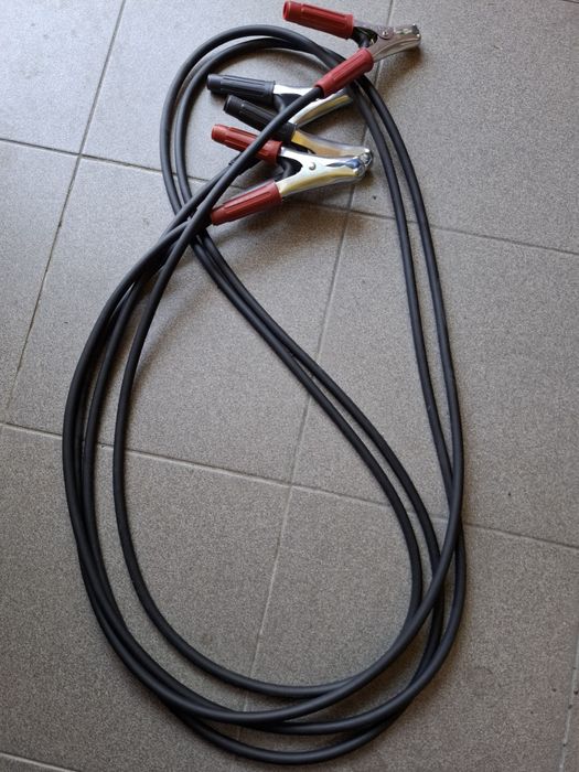 NOWE 3,5 m długości kable 25 mm2 przewody rozruchowe spawalnicze tir
