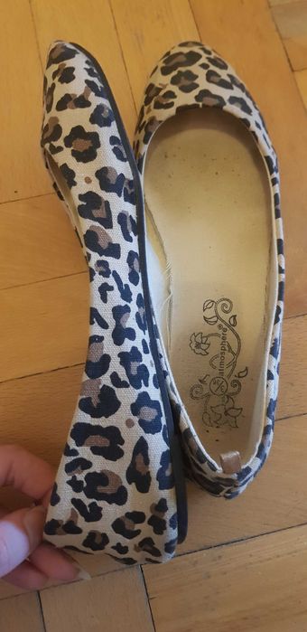 balerinki baleriny w panterkę Primark Atmosphere dla nastolatki 35-36