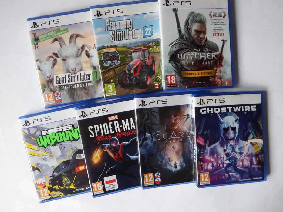 GRY PS4 PS5 GOSTYNIN Płock Kutno MEGA WYBÓR zobacz koniecznie