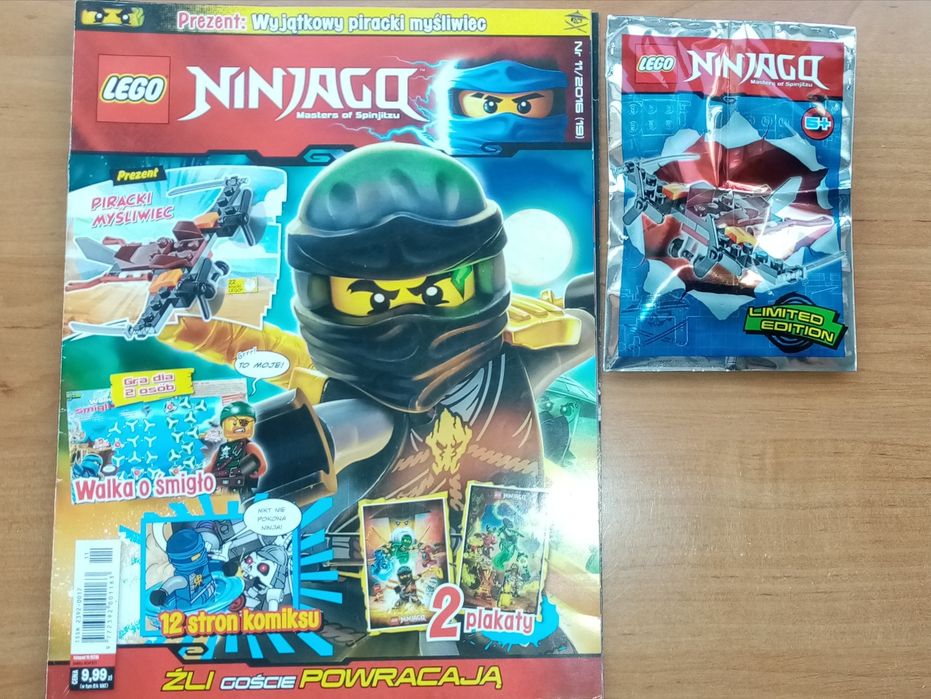Magazyn LEGO Ninjago 11/2016 Piracki myśliwiec