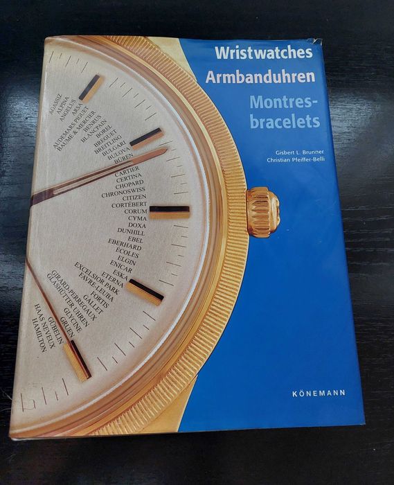 livro Wristwatches Armbanduhren Montres- Bracelets
