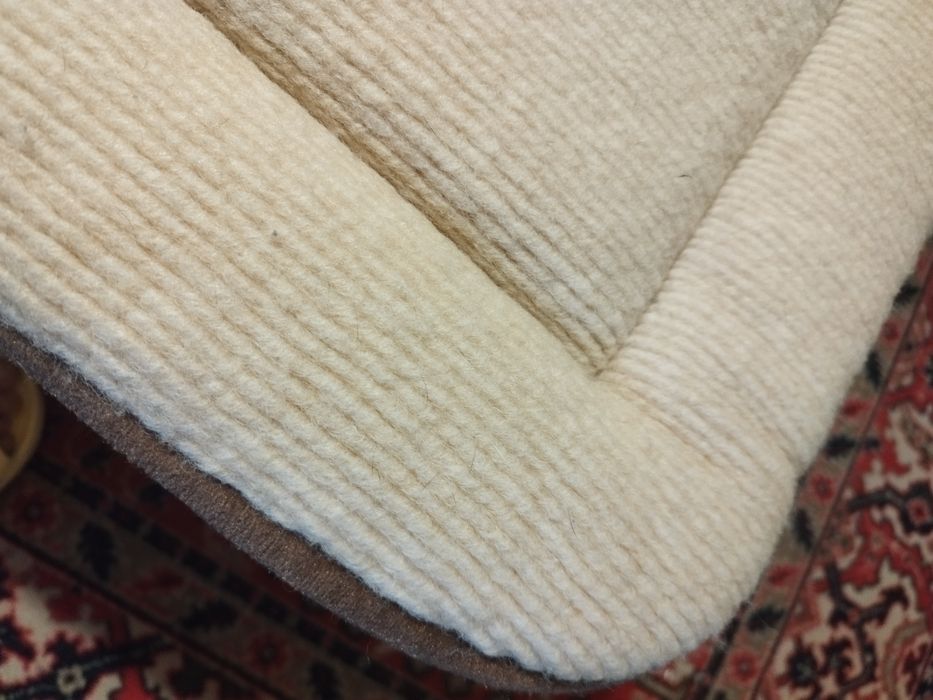 Materac nawierzchniowy -150/200 czysta wełna wielbłądzia