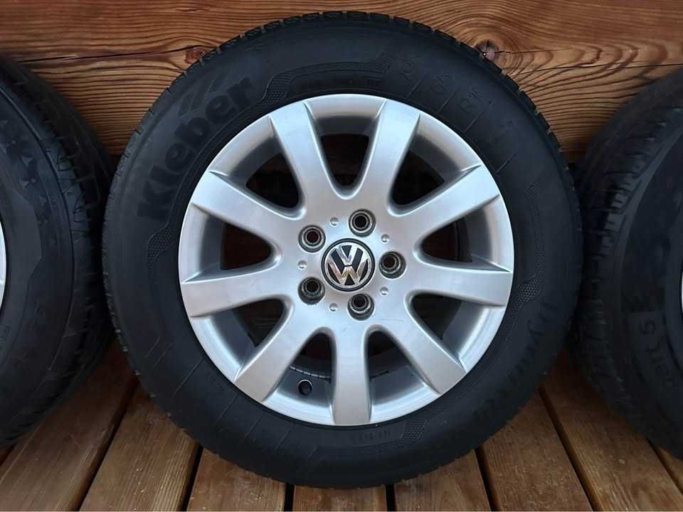 Alufelgi VW 15” / 5x112 6,5J ET50 / 195/65R15 koła letnie / Golf V VI
