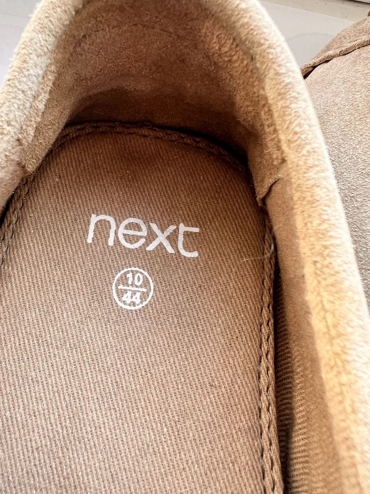 Захмшевые мокасины «next»,29см.по стельке