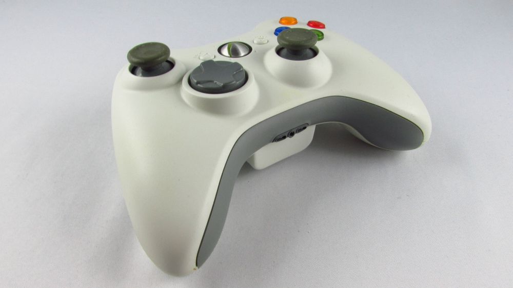 XBOX 360 - Oryginalny Bezprzewodowy Pad na baterię Biały 3
