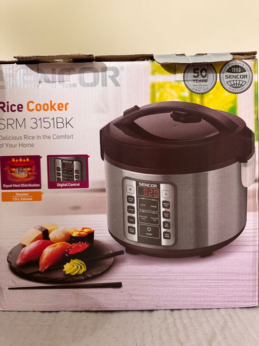 Multicooker/Ryżowar//garnek do gotowania ryżu SENCOR SRM3151BK