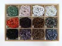 Pulseiras com Fragmentos de Gemas Naturais
