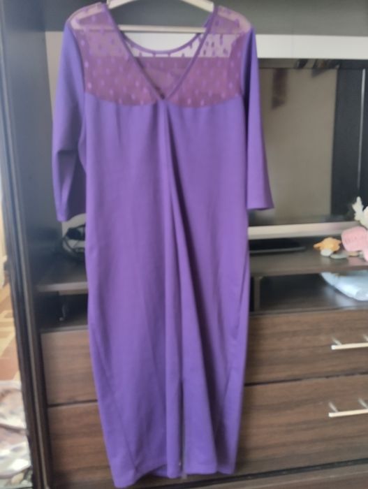 Плаття фіолетове