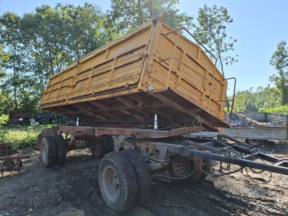Przyczepa rolnicza wywrotka Autosan 10t bliźniak