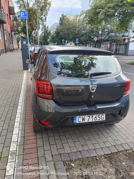 Tanie auto z malym przebiegiem-Dacia Sandero 2018