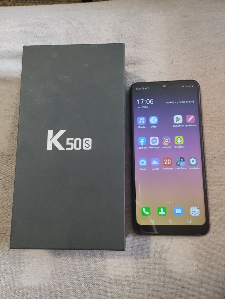 LG k50s Nowy Ekran!