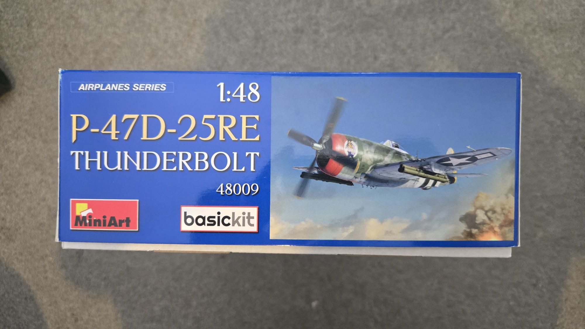 Model do składania P-47D-25RE Skala 1:48