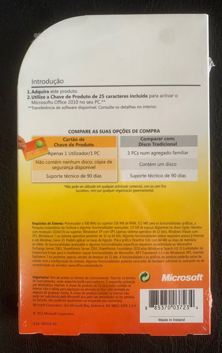 Microsoft Office Casa e Estudantes 2010