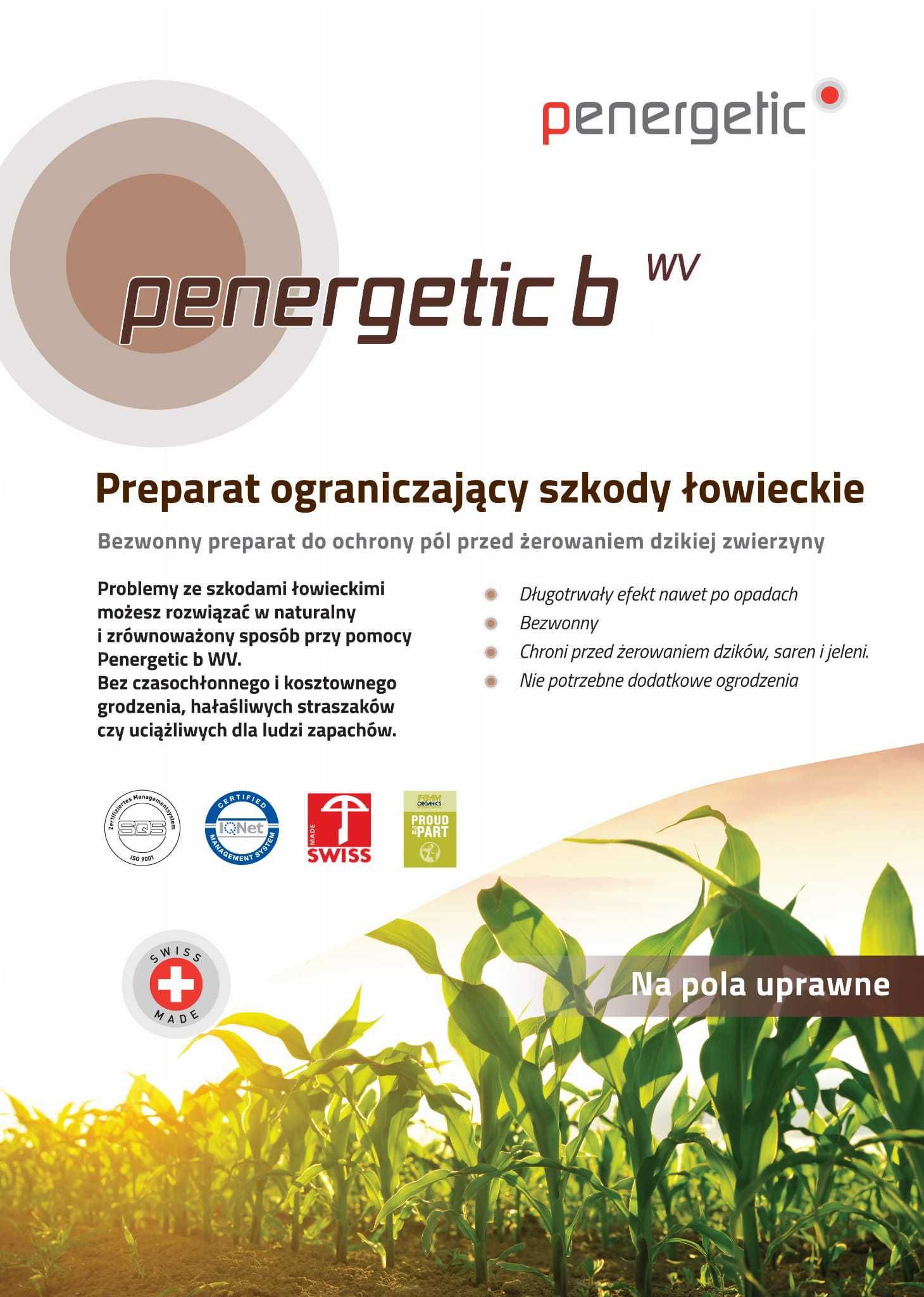 Penergetic B WV 8 kg preparat do ochrony upraw przed dziką zwierzyną