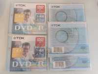 DVD- R embalado - 5 unidades