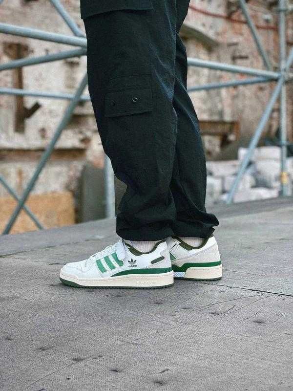 Кроссовки/Кросівки Adidas Forum 84 Low Green/Кеди/Останні розміри