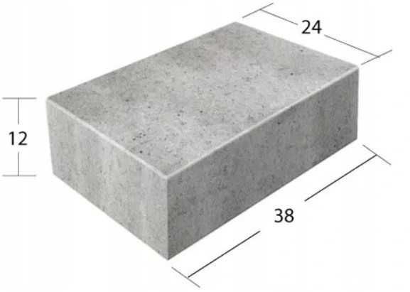 Bloczki betonowe B20