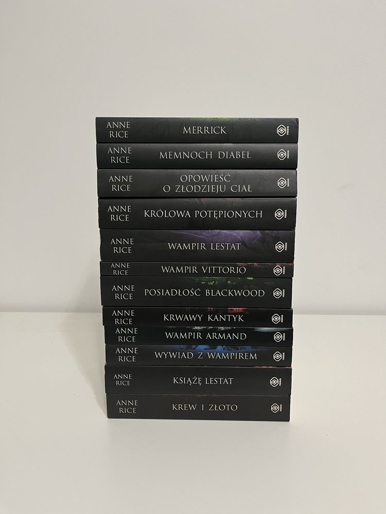 Anne Rice - Kroniki Wampirów 12 części
