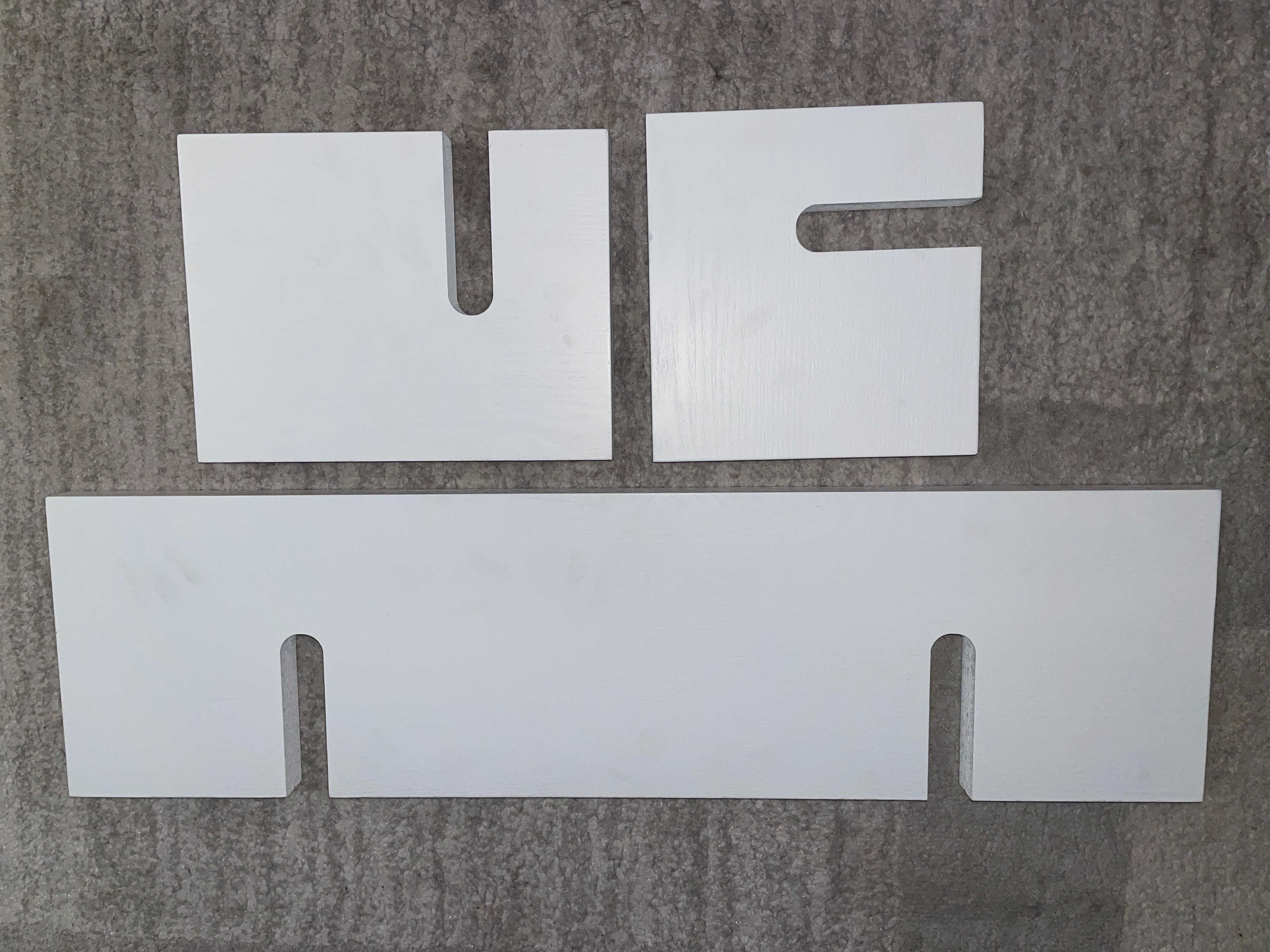 Półka futurystyczna nowoczesna szafka 40cm/ok 65cm