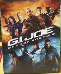 Blu ray фільм G.I.JOE бросок кобри,ліцензія в картонному рукаві.