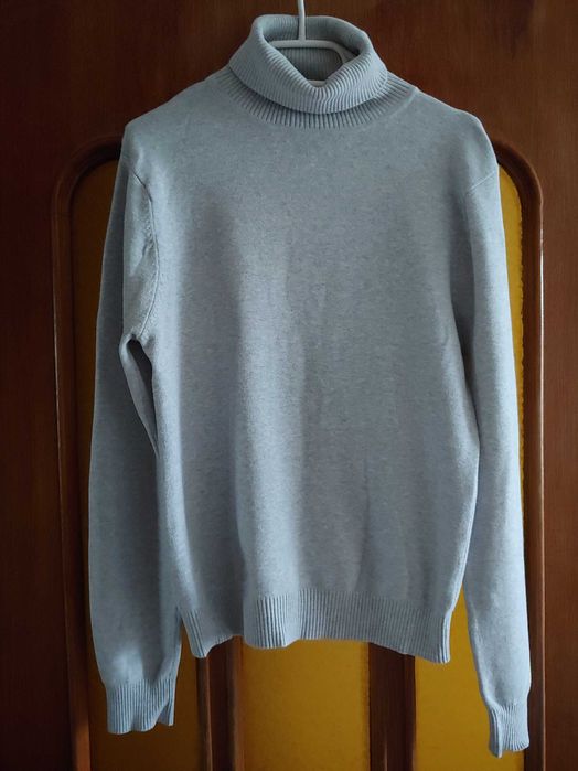 Свитер S-M (95% хлопок, Турция) кофта гольф водолазка