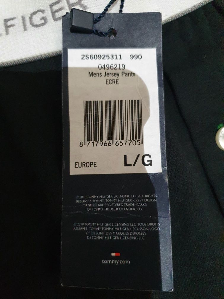 Tommy Hilfiger Męskie spodnie Jersey