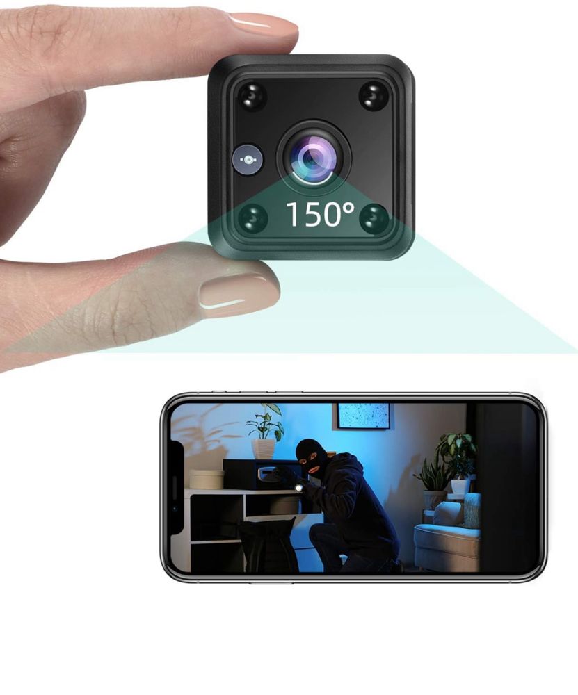 Mini kamera szpiegowska + akcesoria