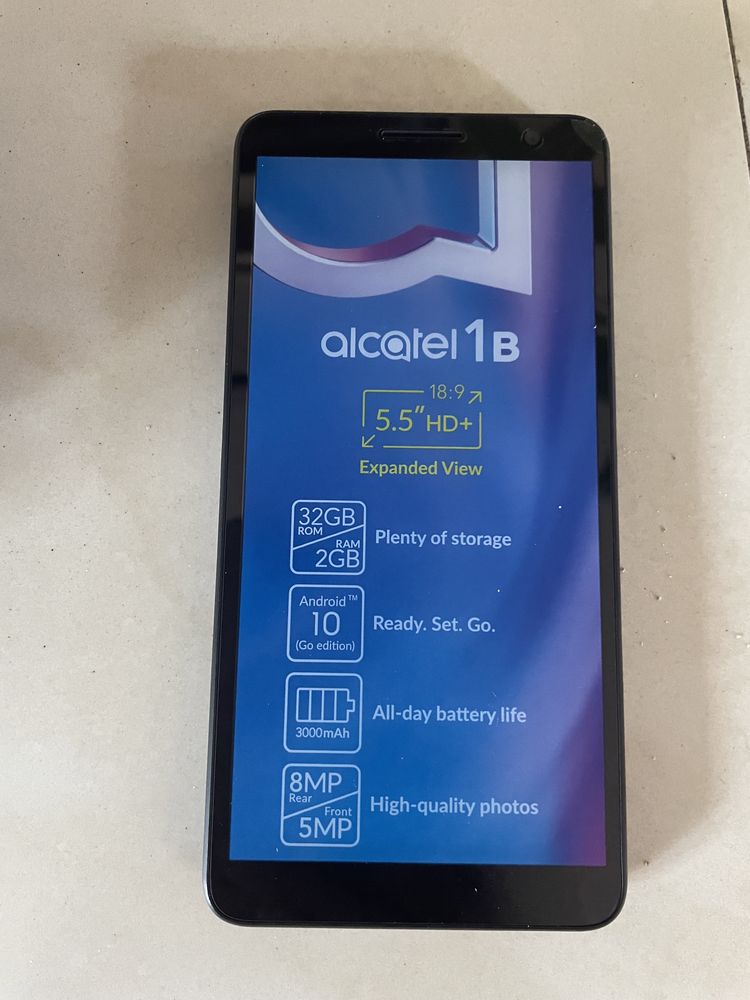 OKAZJA! Nowy telefon smartfon Alcatel 1b z gwarancja czarny