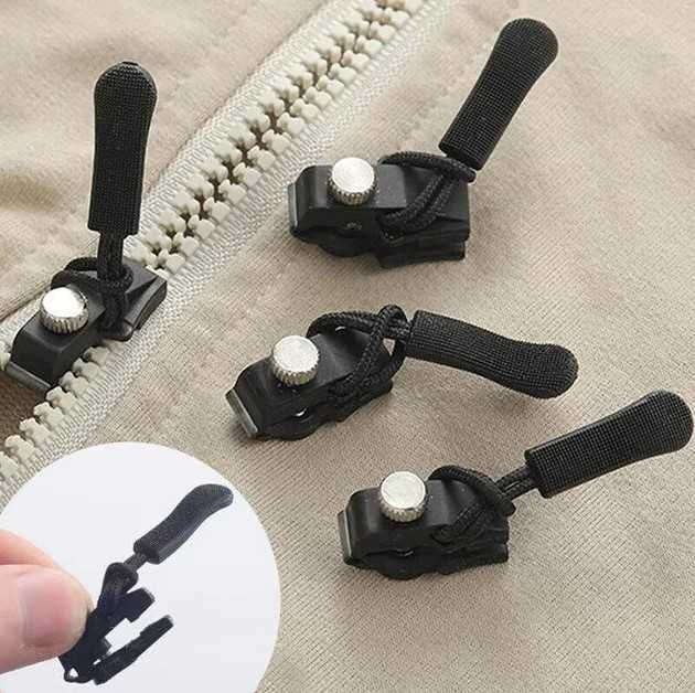 Набір для миттєвого ремонту блискавки Zipper Puller 6 штук – новий!
