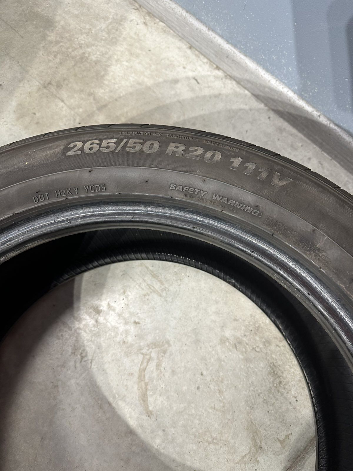 Шини Резина Літо 265/50 R20 111V Kumho Crugen HP91