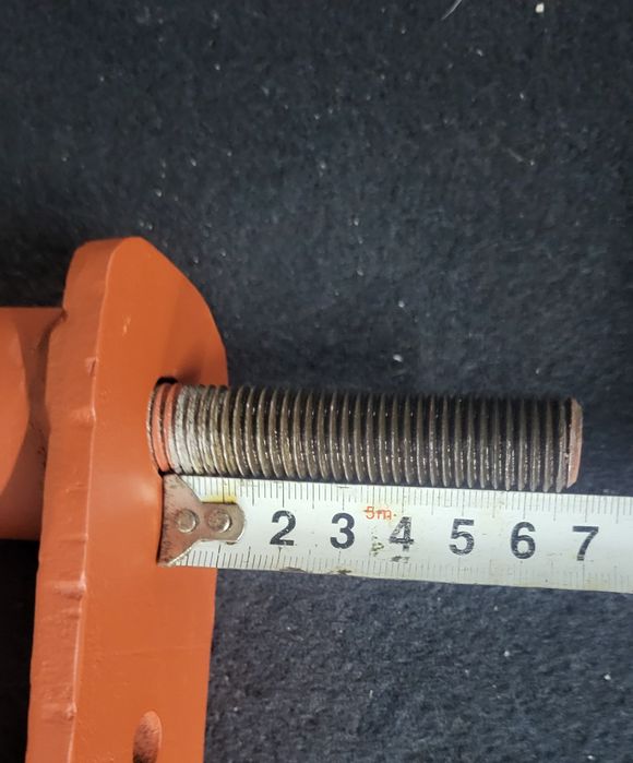 Zamek śruba sztaba do garażu piwnicy altany