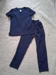 Granatowy scrubs Uniformix