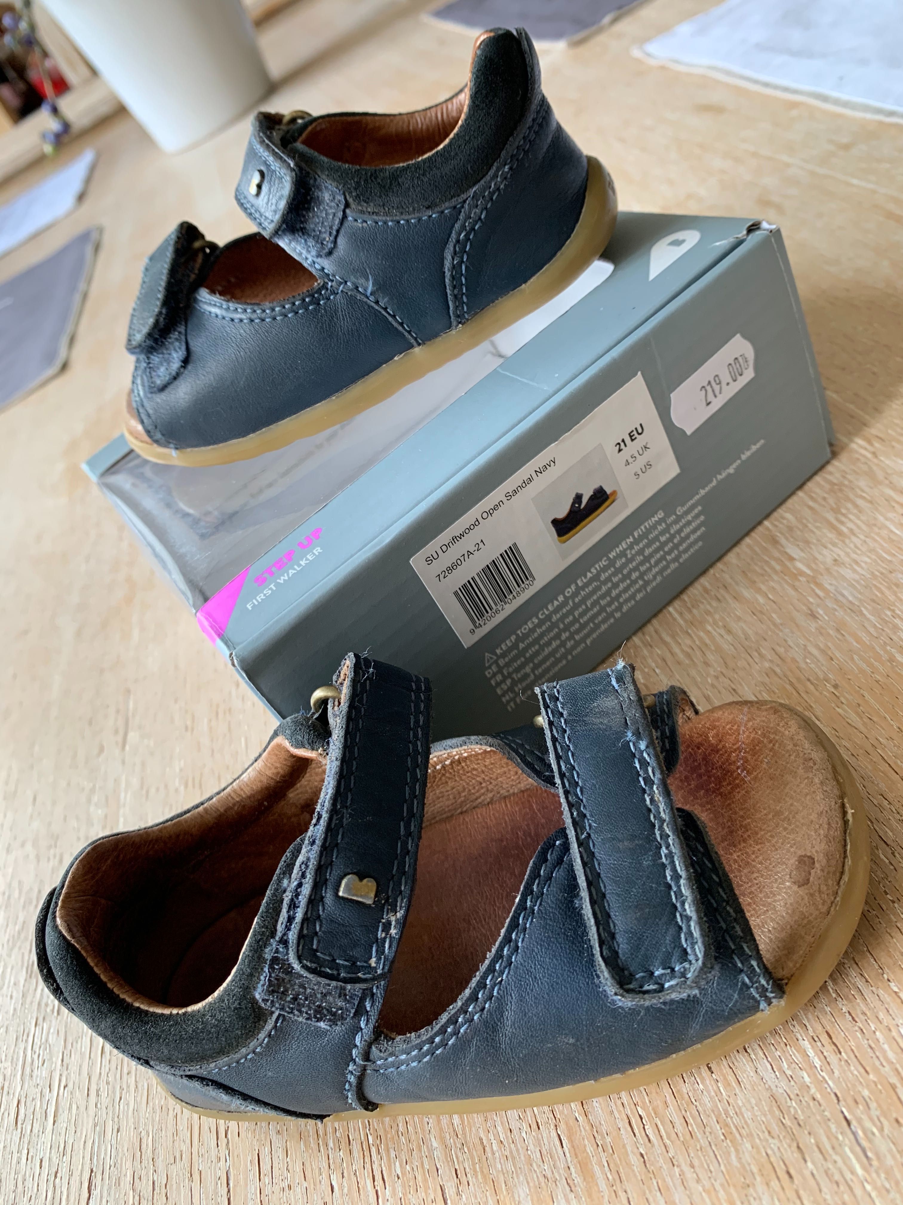 BOBUX Classic DRIFTWOOD SANDAL NAVY sandały rozm 21