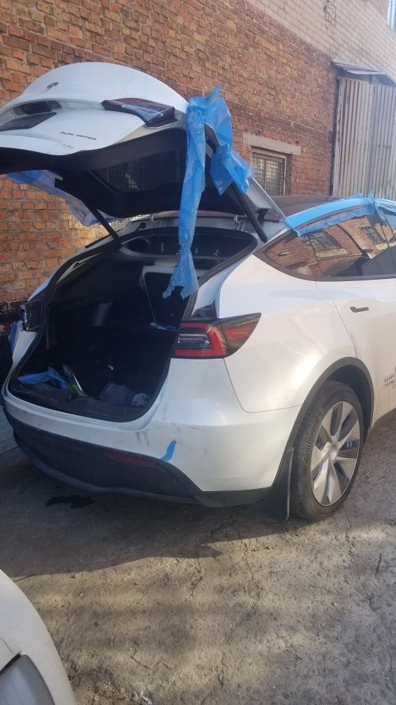 Tesla model Y (тесла модель Y) разборка запчасти