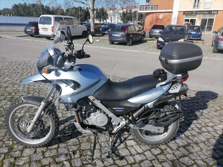 BMW F650, 2007, Suspensão preparada.