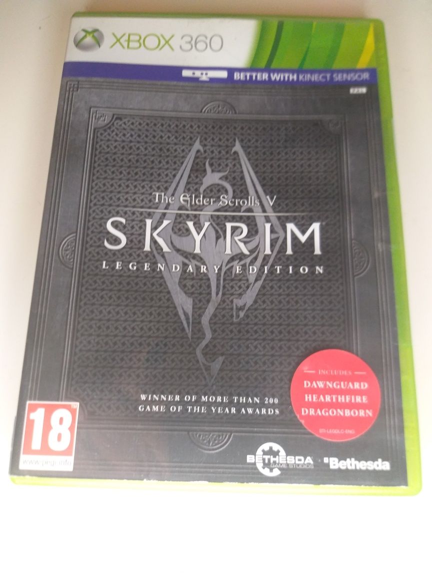 Gra The Elder Scrolls V Skyrim Legendary Edition Xbox 360 pudełkowa