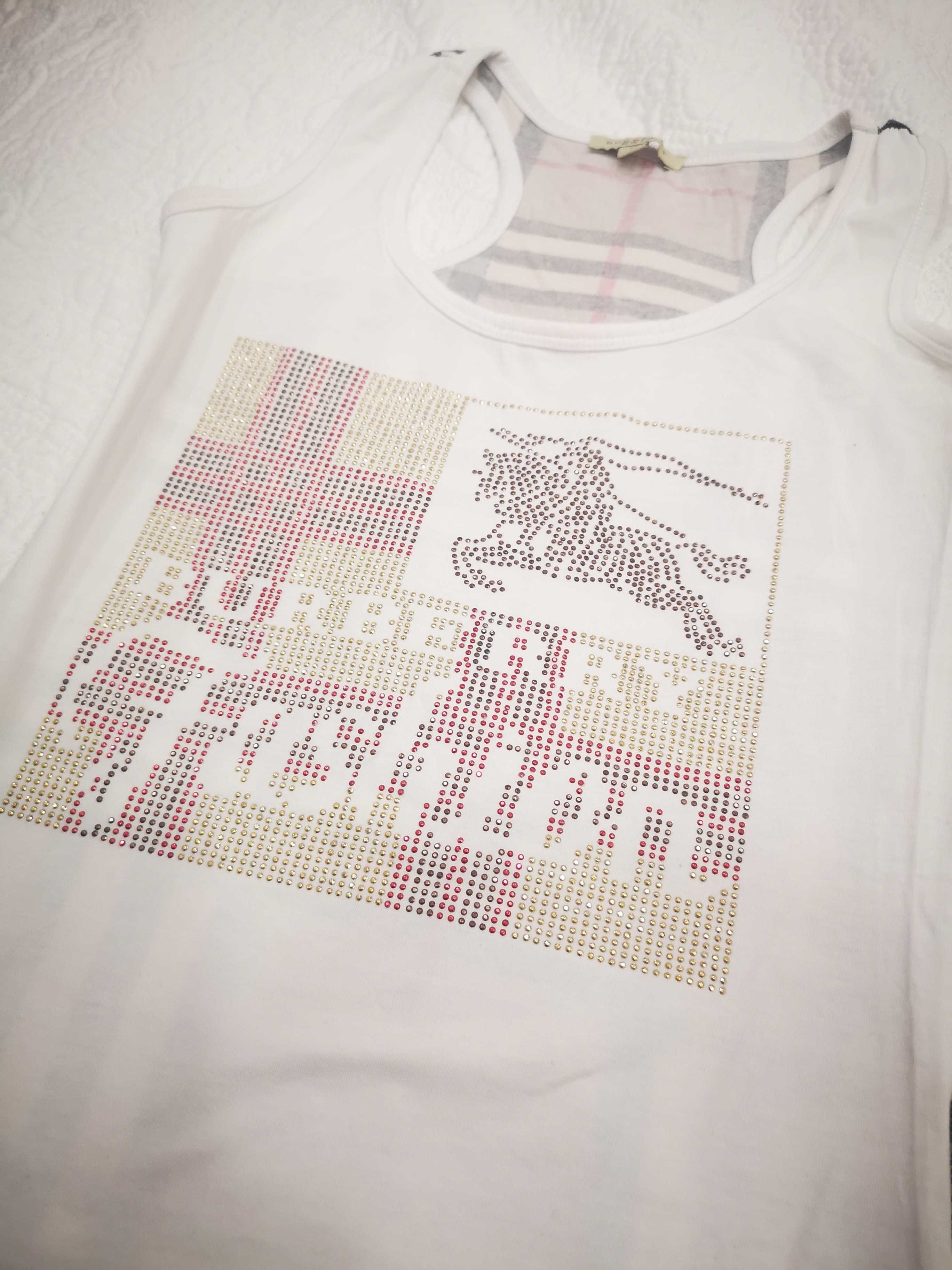 Koszulka na ramiączkach Burberry