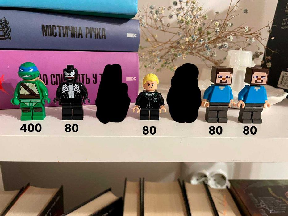 Оригінальні LEGO мініфігурки з різних серій