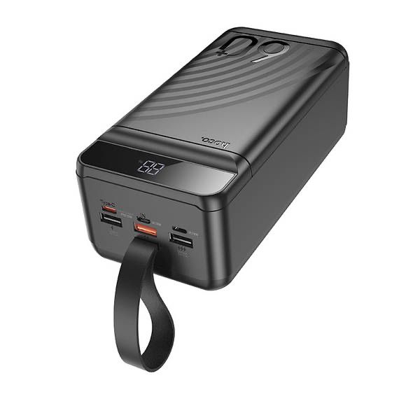 Повербанк зі швидкою зарядкою 22.5W HOCO J123C 60000mAh |3USB