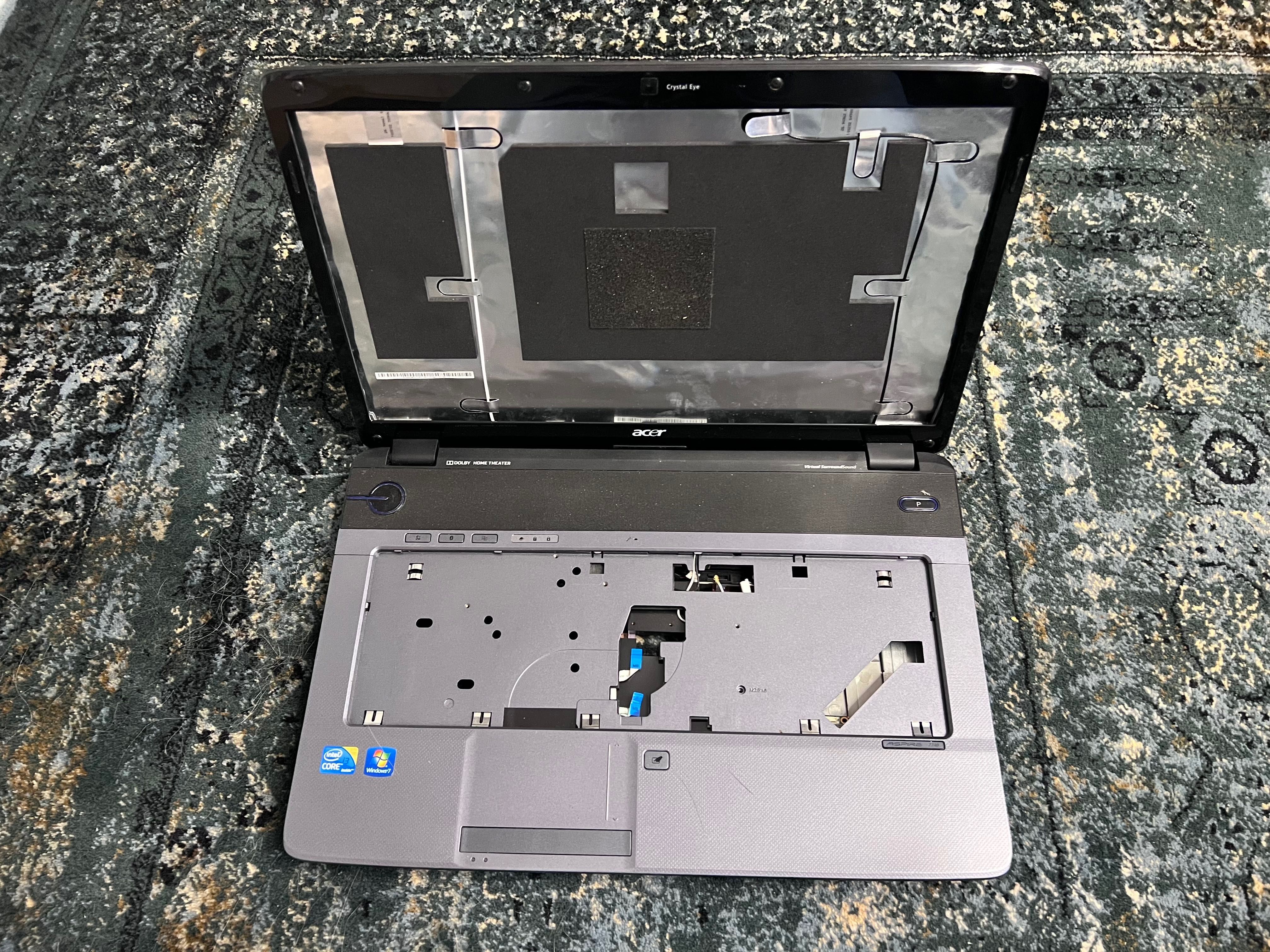 Laptop Acer Aspire 7740G + dodatkowa obudowa