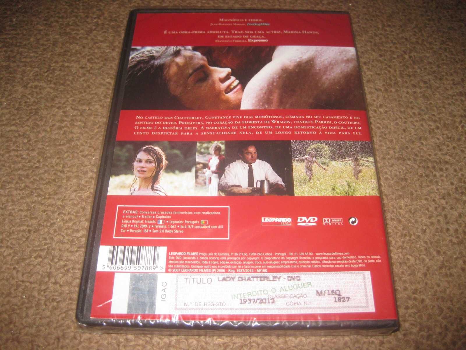 DVD "Lady Chatterley" Novo e Selado!