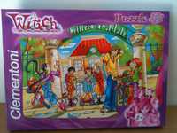 Puzzles: Witch - 250 peças, Winx - 350 peças e Floribela - 100 peças