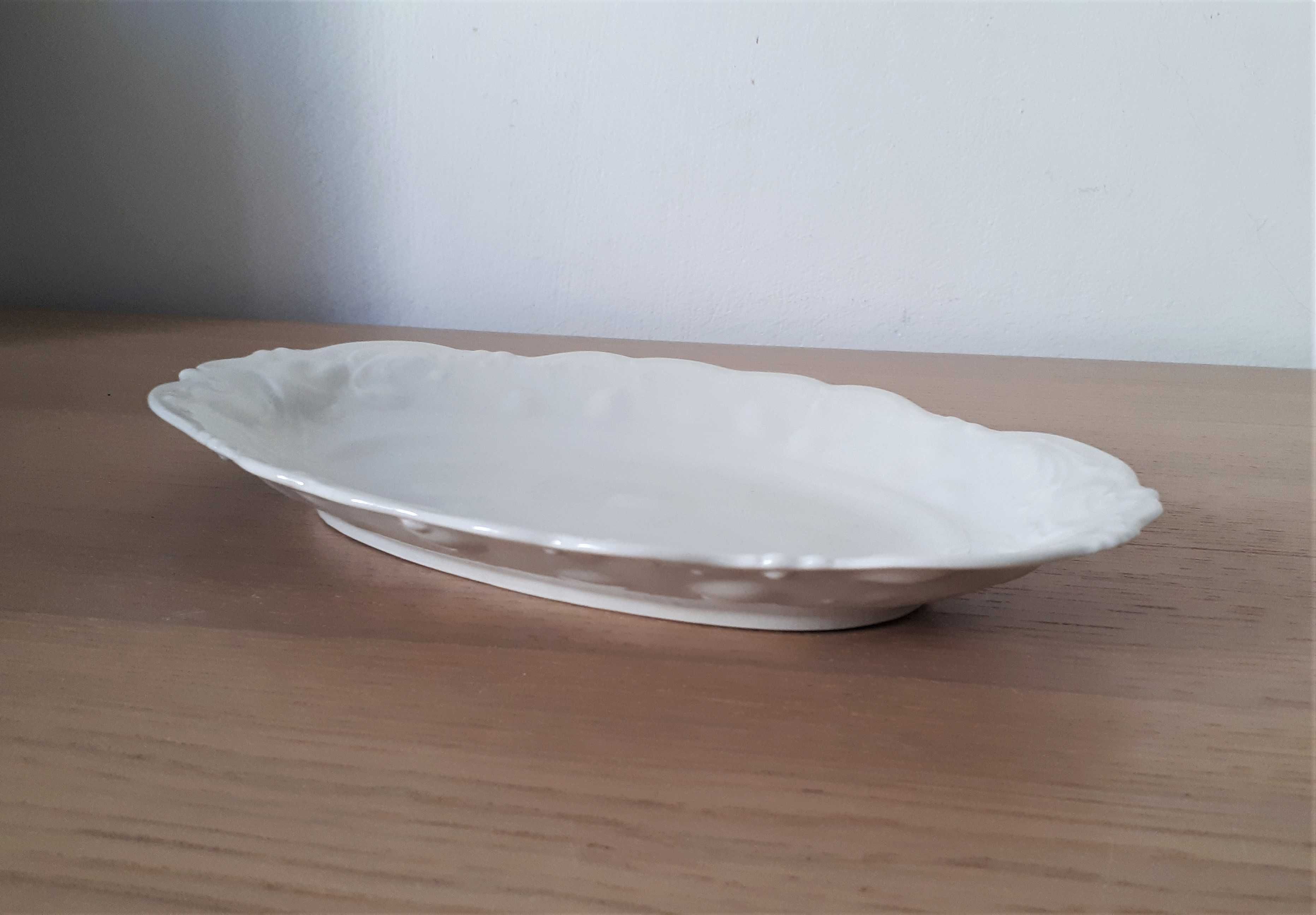 półmisek porcelana Wałbrzych ecru vintage