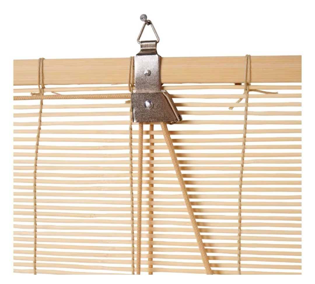 Roleta okienna bambus zwijana 60 x 180 cm super stan 2 sztuki