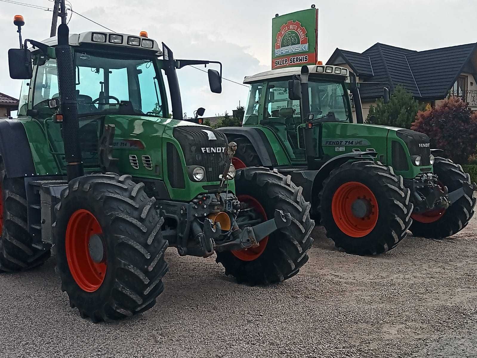 Fendt 714 Vario TMS Com 3 2009 Rok Tuz Wom Rok Adaptacja 716, 712