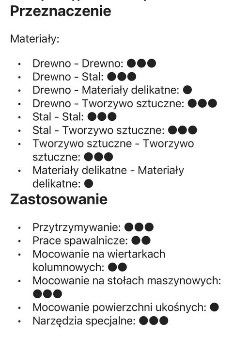 BESSEY Docisk pionowy 2 sztuki