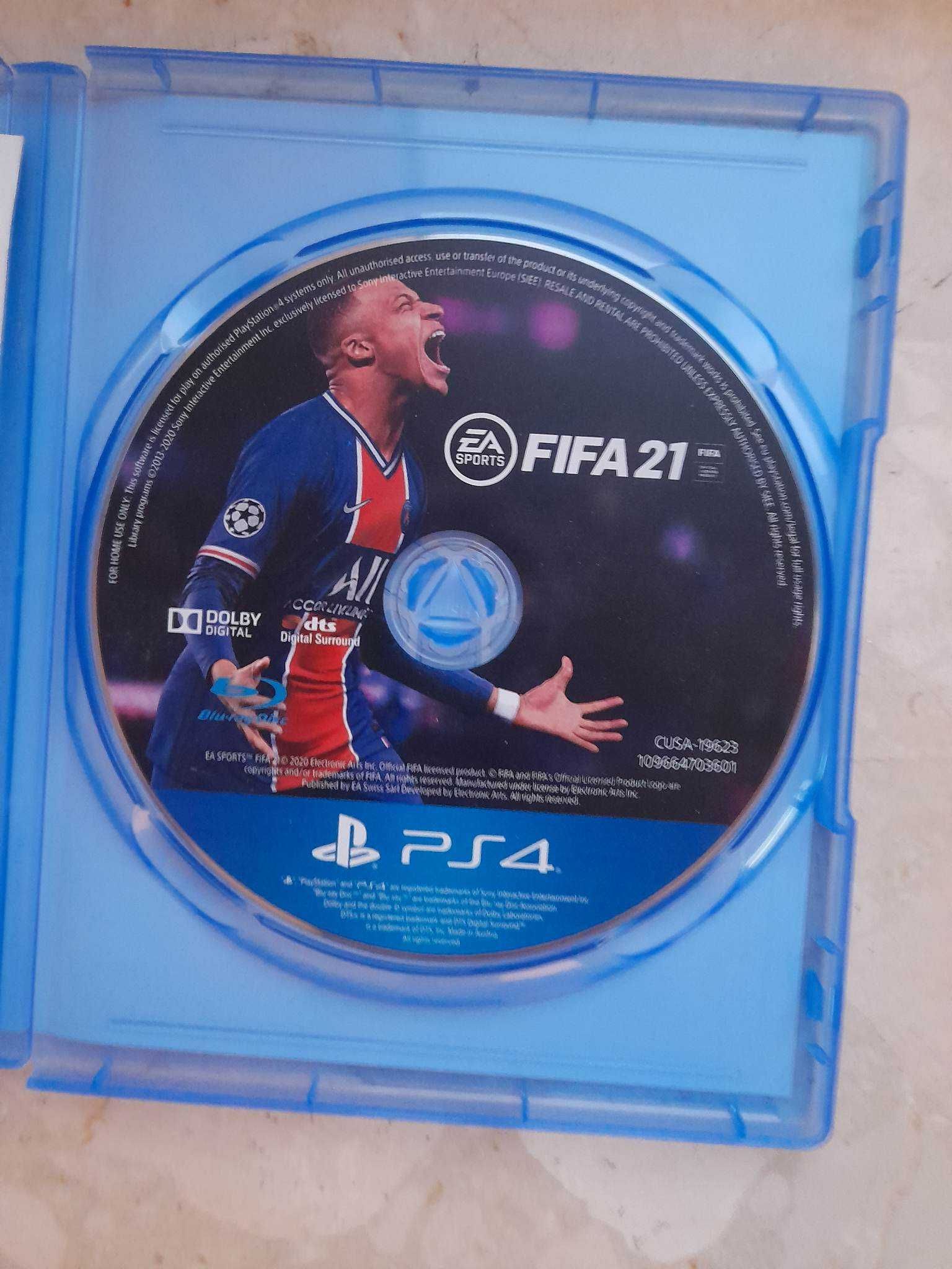 Gra FIFA 21 na PlayStation 4